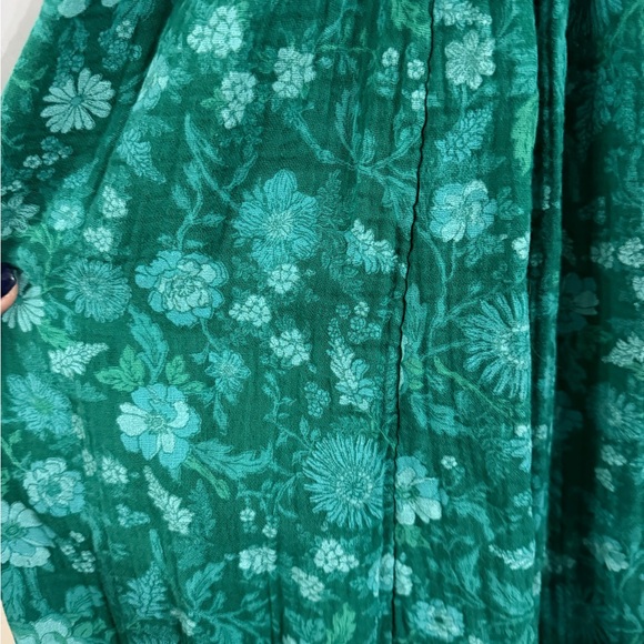 Free People Smocked Floral Maxi Dress - Picture 4 of 5